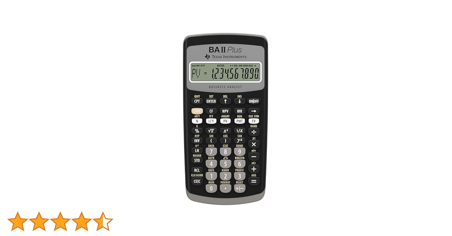 美品　関数電卓 CFA受験用 BA Ⅱ Plus professional Amazon.co.jp: Texas Instruments BA II Plus Professional